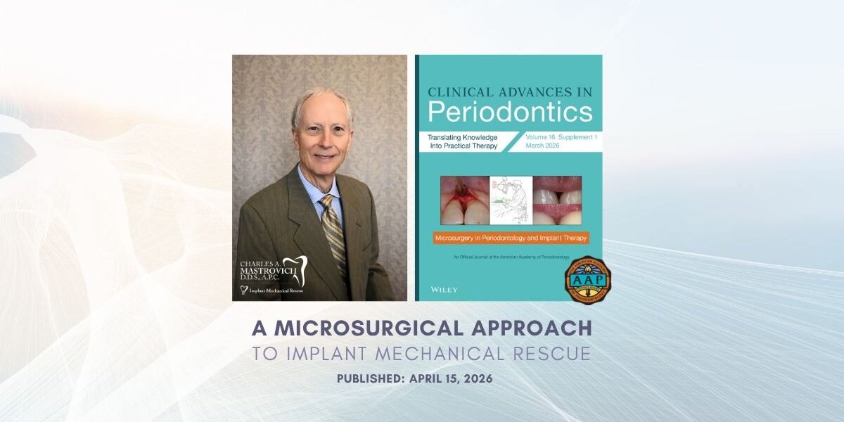 Dr Mastrovich AAP Publication 2026