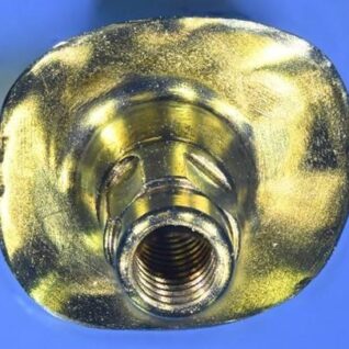 Ultrasonic thread damage Bufty Case 0033 (9) New custom abutment with M1.8 threaded through bore