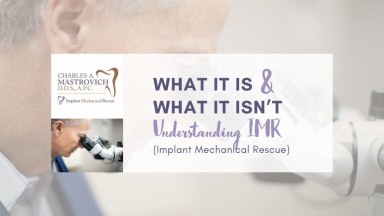 Understanding Implant Mechanical Rescue What It Is and Isn’t