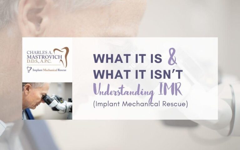 Understanding Implant Mechanical Rescue What It Is and Isn’t