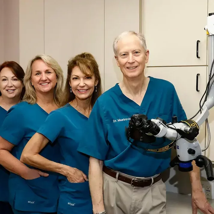 Dr. Mastrovich and staff