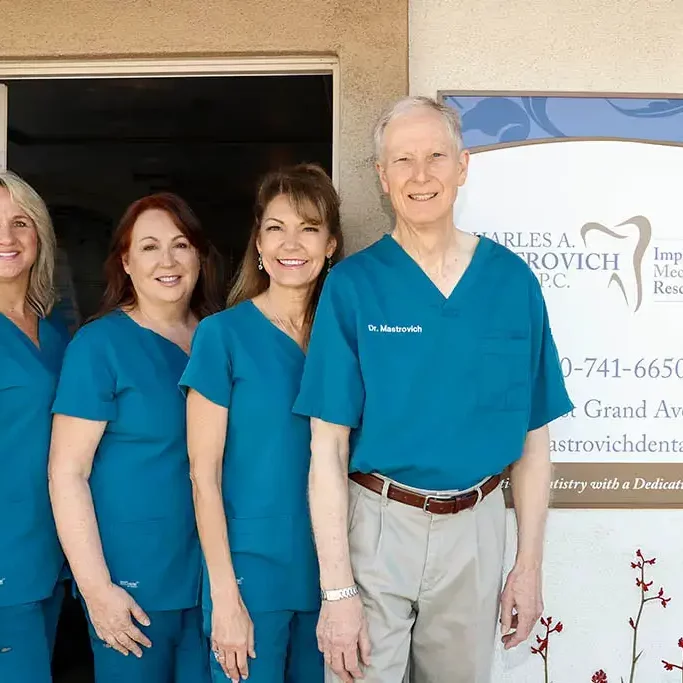Dr. Mastrovich and staff
